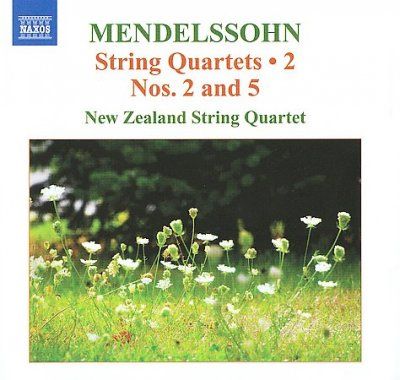 New Zealand String Q - Mendelssohn: String Quartets Vol 2 (CD)
