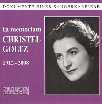 Gluck/Beethoven/Weber:Christel Goltz - (Import CD)