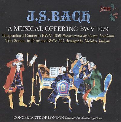 Concertante Of Londo - Bach: Celeste (CD)