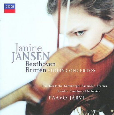 Janine Jansen - Beethoven And Britten Concertos (CD)