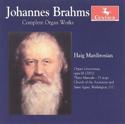 Haig Mardirosian - Brahms: Complete Organ Works (CD)