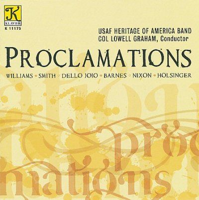 Usaf Heritage Of Ame - Proclamations (CD)