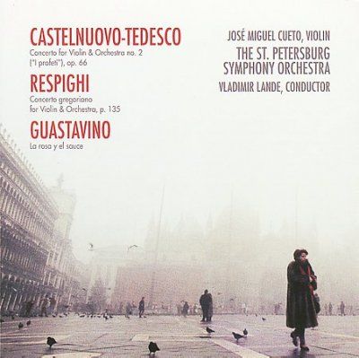 Jose Miguel Cueto - Respighi: Concerto Gregoriano For Viol (CD)