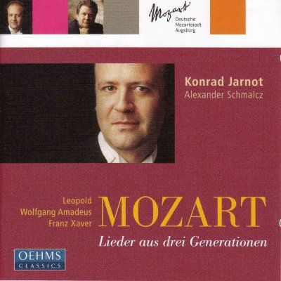 Konrad Jarnot - Lieder From 3 Mozart Generations (CD)