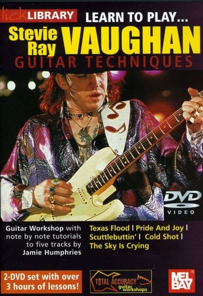 Lick Library: Learn to Play Stevie Ray Vaughan(DVD)