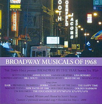 Various - Broadway Musicals Of 1968 (ocr) (CD)