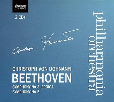 Christ Von Dohnanyi - Beethoven: Symphony N3 &amp; Symphony N5 (CD)
