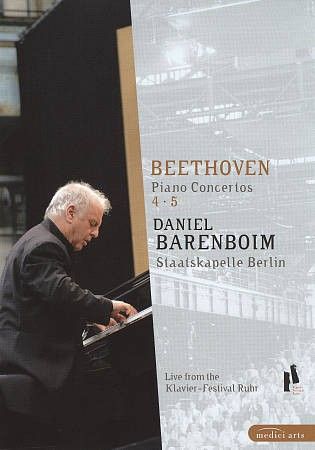 Beethoven Piano Concertos 1-5: Staatskapelle Berlin (Barenboim)(Blu-ray)