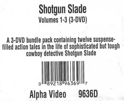 Shotgun Slade Vols 1-3 - (Region 1 Import DVD)