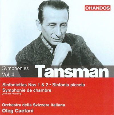 Tansman:Symphonic Chamber Works Vol 4 - (Import CD)