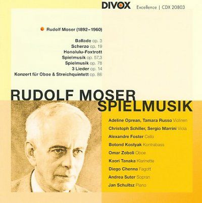 Rudolf Moser - Moser: Chamber Music (CD)