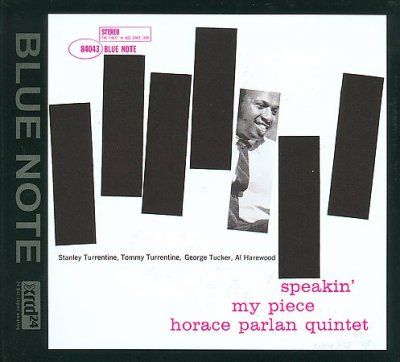 Horace Parlan - Speakin My Piece (CD)