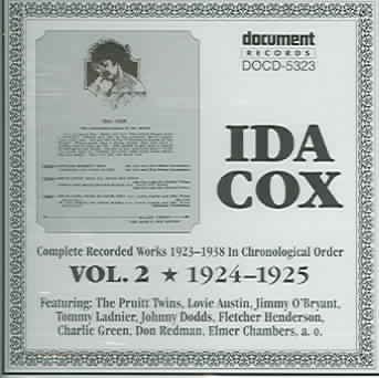 Ida Cox Vol.2 1924-1925 - (Import CD)
