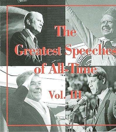 Various - Greatest Speeches Of All Time Vol 3 (CD)