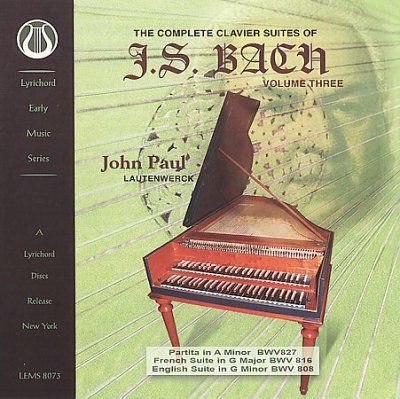John Paul - Complete Clavier Suites Of Js Bach V3 (CD)