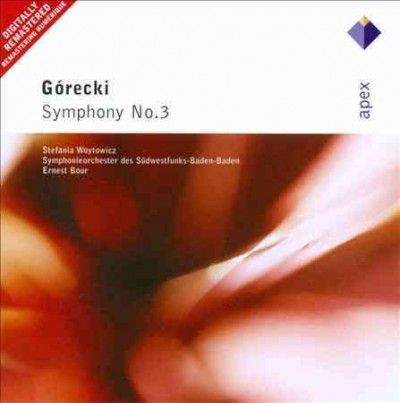 Gorecki: Symphony No.3 Op.36 'symphony Of Sorrowfu (CD)
