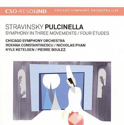 Chicago Symphony Orc - Stravinsky: Pulcinella Sym In Three Mo (CD)