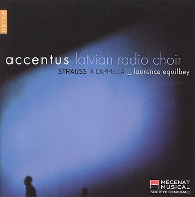 Latvian Radio Choir - Strauss: Cappella Deutsche Motette Op (CD)