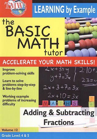 Adding &amp; Subtracting Fractions - (Region 1 Import DVD)