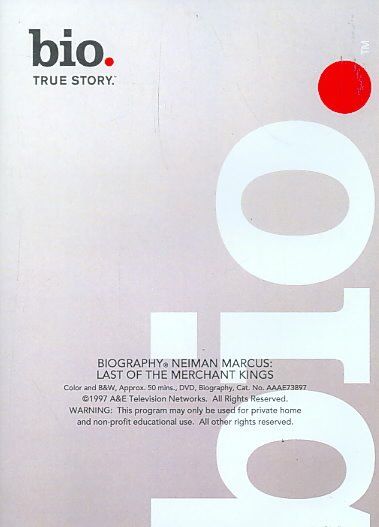 Biography:Neiman Marcus - (Region 1 Import DVD)