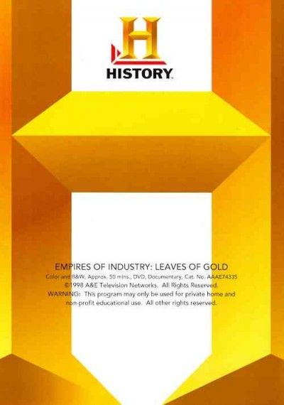 Empires Of Industry: Leaves Of Gold (DVD)