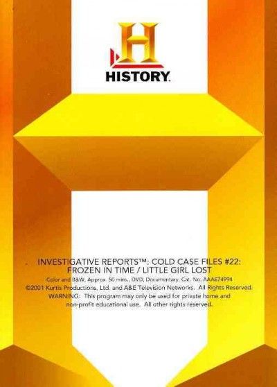 Investigative Reports: Cold Case 22 (DVD)