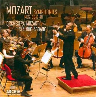 Claudio Abbado - Mozart: Symphonies Nos 39 &amp; 40 (CD)