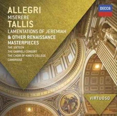 Sixteen - Virtuoso: Allegri/tallis Miserere/lame (CD)