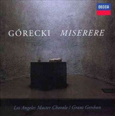 Los Angeles Master C - Gorecki: Miserere (CD)