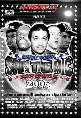 Spin The Mic:New York Rap Bat 2006 V1 - (Region 1 Import DVD)
