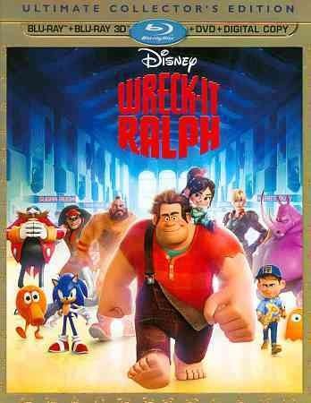 Wreck It Ralph 3d - (Region A Import Blu-ray Disc)