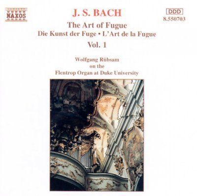 Wolfgang Rubsam - Bach: Art Of Fugue Vol. 1 (CD)