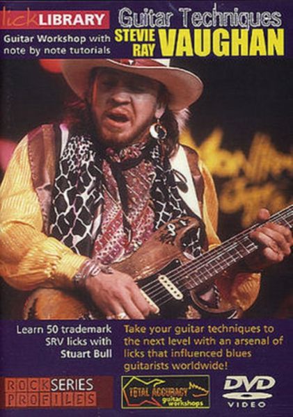 Lick Library: Stevie Ray Vaughan - Guitar Techniques(DVD)