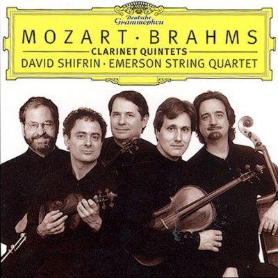 Emerson String Qt - Mozart/brahms: Clarinet Quintets (CD)