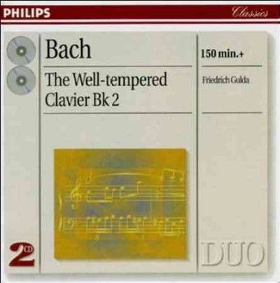 Friederich Gulda - Bach: Well Tempered Clavier Book 2 (CD)