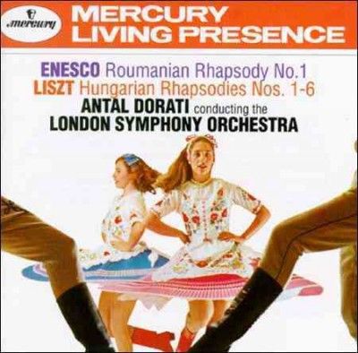 Dorati/london Sympho - Liszt: Hungarian Rhapsodies 1 - 6 (CD)