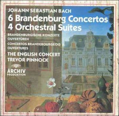 Pinnock/ect - Bach: Brandenburg Concertos 1 - 6 (CD)