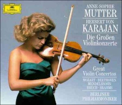 Mutter/karajan/berli - Mozart/beethoven/mendelssohn (CD)