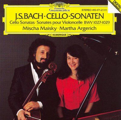Maisky/argerich - Bach: Cello Sonatas (CD)