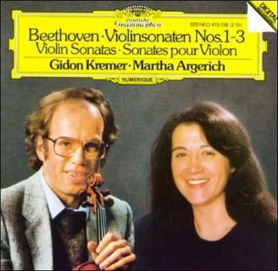 Kremer/argerich - Beethoven: Violin Sonatas 1 - 3 (CD)