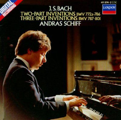 Andras Schiff - Bach: Two - Part/three - Part Inventions (CD)