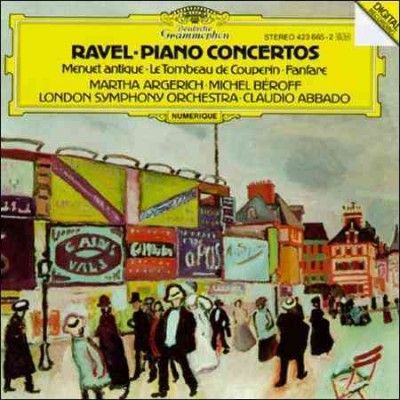 Martha Argerich - Ravel: Piano Ctos. (CD)