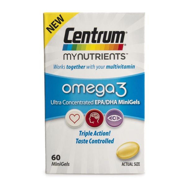 Centrum My Nutrients Omega 3 Tablets - 60's
