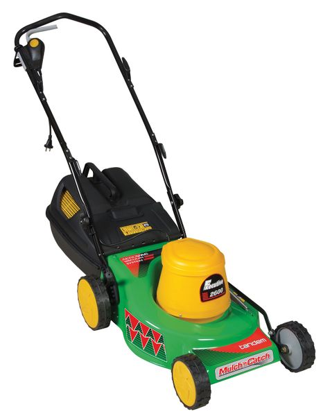 Tandem 2600W Electric Lawnmower with Mulch Kit and Cable