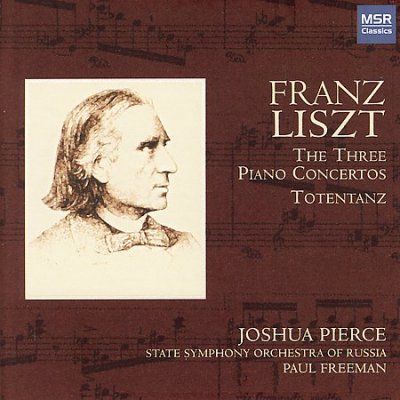Joshua Pierce - Liszt: Three Piano Concertos (CD)