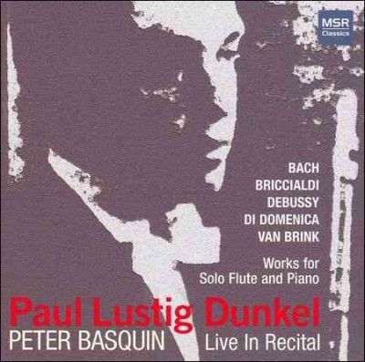 Paul Lustig Dunkel - Bach/debussy: Works For Solo Flute And (CD)