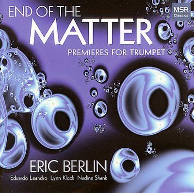 Eric Berlin - Bradshaw/hause: End Of The Matter (CD)