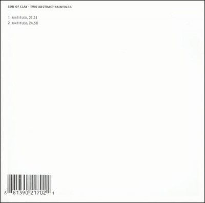 Son Of Clay - Two Abstract Paintings (CD)