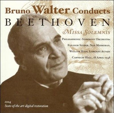 Missa Solemnis - Bruno Walter Conducts Beethoven (CD)