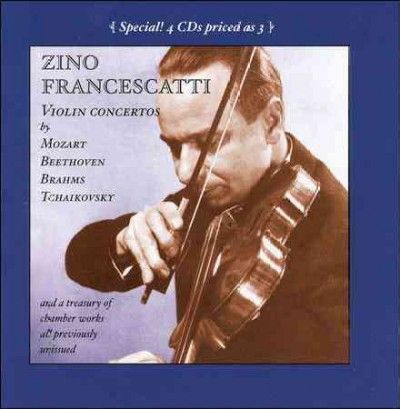 Zino Francescatti - Zino Francescatti In Performance (CD)